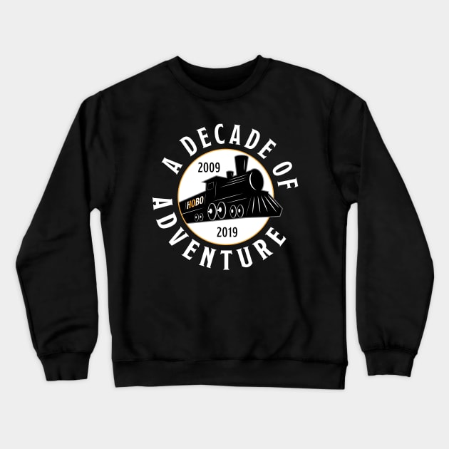 Decade of Adventure Crewneck Sweatshirt by BoxcarSuperstar